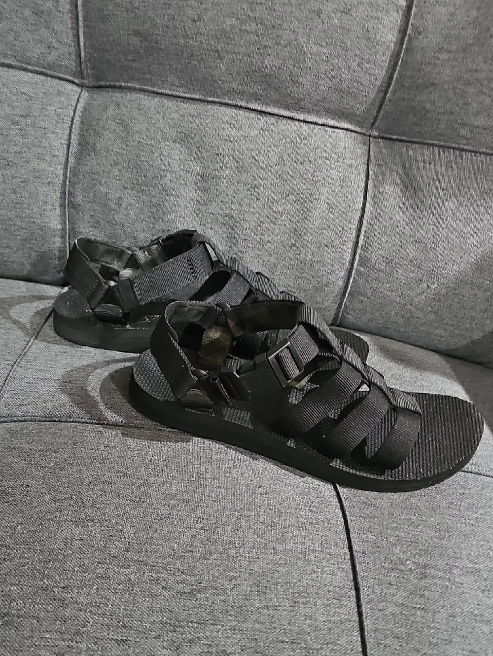 Teva Black Women's Original Dorado Sandals (C)